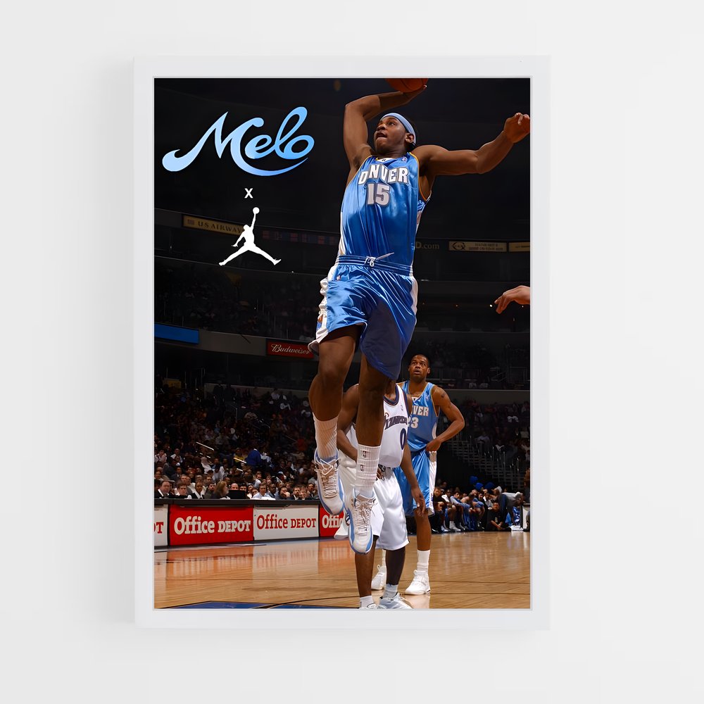 Poster Vol de Dunk – affiche Basketball (vue 3)